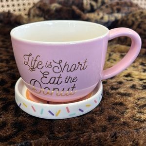 *NWOT* Coffer/Tea Cup W/Coaster